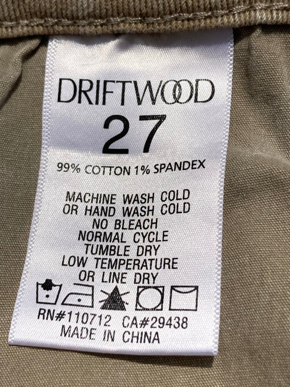 Driftwood / Free People SALE! Tan Jeans Farrah Embroidered Flare Mid-Rise 28x29" - Picture 13 of 14